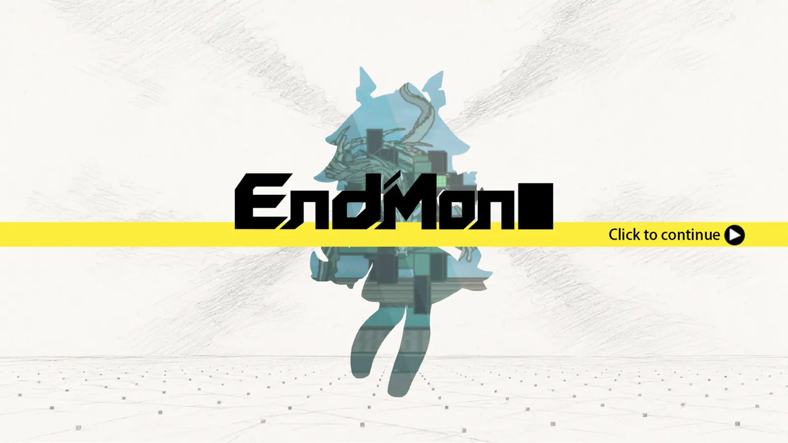 Endmon title screen