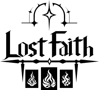 Lost Faith logo in black