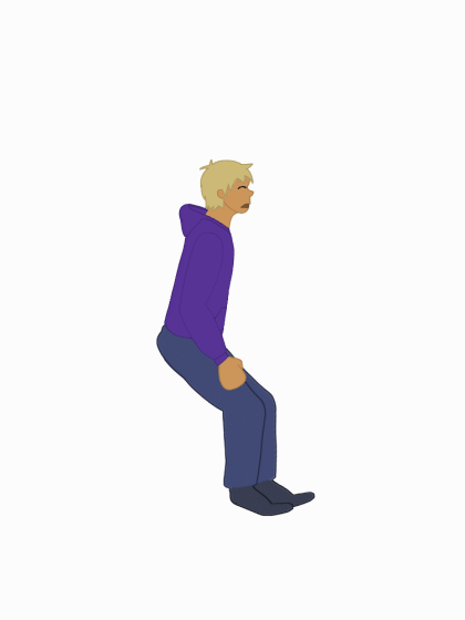 Sprinta hit animation