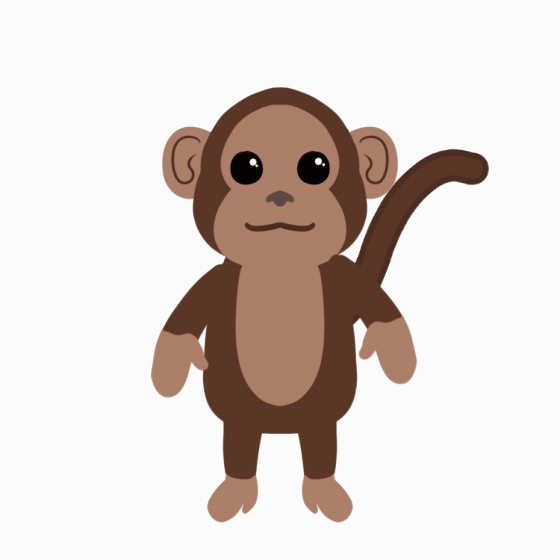 Player monkey idle animation